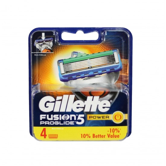 یدک ژیلت فیوژن GILLETTE FUSION 5 PROGLIDE پنج لبه بسته 4 عددی