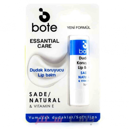 بالم لب بوته Bote Essantial Care Natural نچرال مرطوب کننده و التیام بخش لب