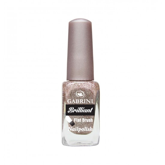 لاک اکلیل دار گابرینی GABRINI BRILLIANT NAILPOLISH شماره 01