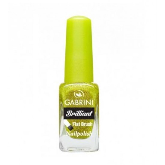 لاک اکلیل دار گابرینی GABRINI BRILLIANT NAILPOLISH شماره 09