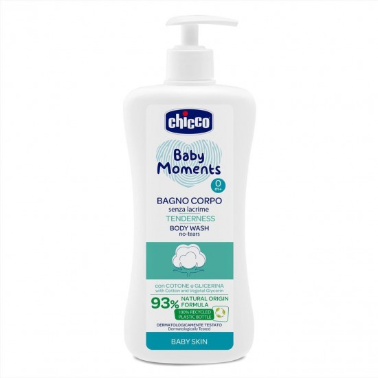 شامپو بدن کودک چیکو Chicco Baby Moments مدل PROTECTION اصل ایتالیا 500 میل