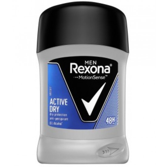 استیک ضد تعریق و دئودورانت مردانه رکسونا مدل ACTIVE DRY وزن 40 گرم